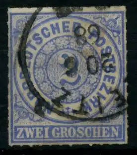 NORDDEUTSCHER BUND NDP Nr 5 gestempelt 6C1B62