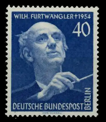 BERLIN 1955 Nr 128 postfrisch 6C3906