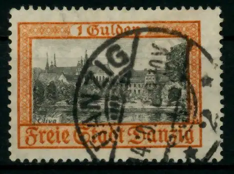 DANZIG 1925 Nr 212b zentrisch gestempelt 6D374E