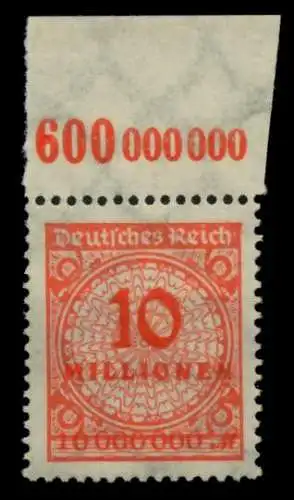 D-REICH INFLA Nr 318AP OR A postfrisch ORA 6D6046