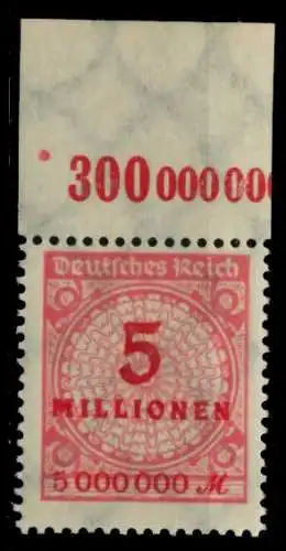 D-REICH INFLA Nr 317AP OR A postfrisch ORA 6D6096