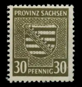 SBZ PROV. SACHSEN Nr 83Xb postfrisch gepr. 6D7EE2