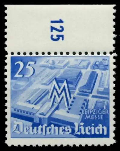 3. REICH 1940 Nr 742 postfrisch 6E30AE