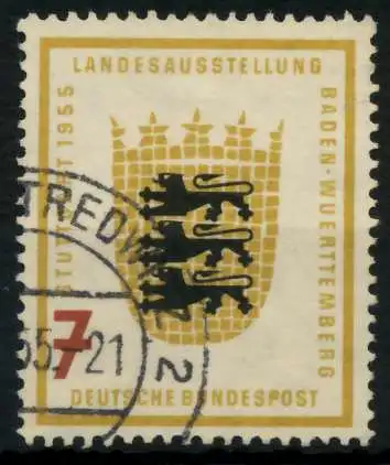 BRD 1955 Nr 212 gestempelt 6EAD92