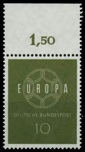 BRD BUND 1959 Nr 320 postfrisch ORA 6EB0EE