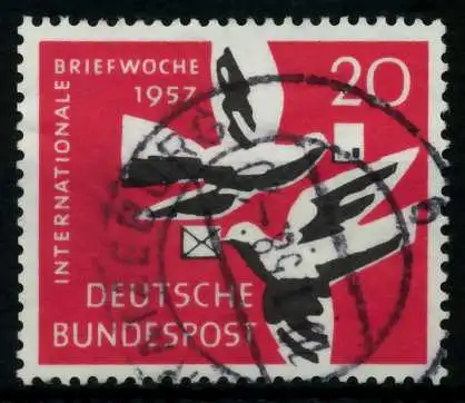 BRD 1957 Nr 276 gestempelt 6ED286