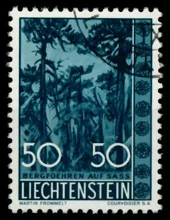 LIECHTENSTEIN 1960 Nr 401 gestempelt 6F5012