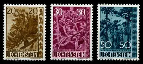 LIECHTENSTEIN 1960 Nr 399-401 postfrisch 6F5066