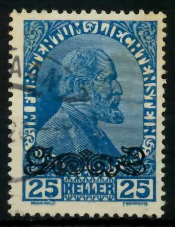 LIECHTENSTEIN 1920 Nr 13 gestempelt 6F6E36