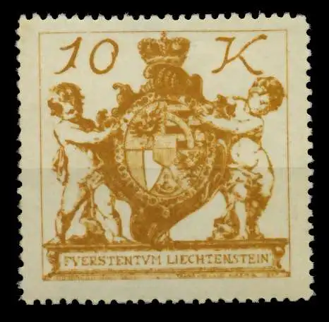 LIECHTENSTEIN 1920 Nr 39 postfrisch 6FBF32