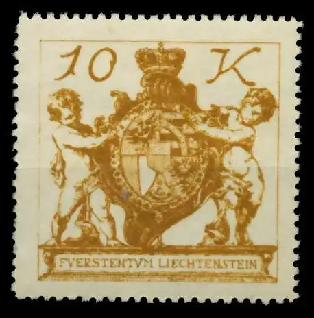 LIECHTENSTEIN 1920 Nr 39 postfrisch 6FBF4A