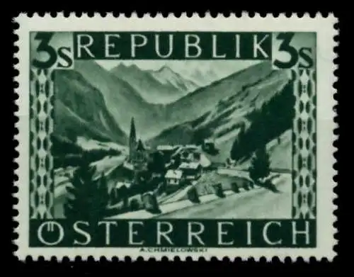 ÖSTERREICH 1945 Nr 769II postfrisch 7166B6