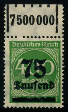 DEUTSCHES REICH 1923 INFLA Nr 287aW OR 1-5-1 postfrisch 72B53A