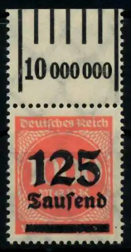 DEUTSCHES REICH 1923 INFLA Nr 291a W OR 1-5-1 ungebraucht 72B56E