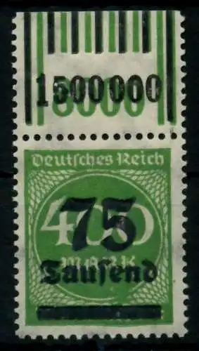 DEUTSCHES REICH 1923 INFLA Nr 287aW OR 2-9-2 1- 72B92A