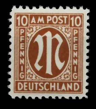 BIZONE AM-POST Nr 22Az postfrisch 764B52