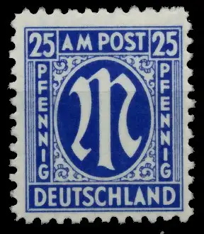 BIZONE AM-POST Nr 28Az postfrisch 765062