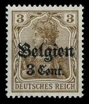 BES 1WK LP BELGIEN Nr 11aI postfrisch 77B6EA