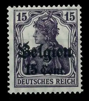 BES 1WK LP BELGIEN Nr 16bII postfrisch 77D03E