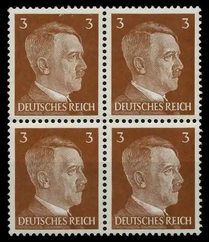 3. REICH 1941 Nr 782 postfrisch VIERERBLOCK 780086