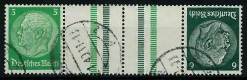 D-REICH ZUSAMMENDRUCK Nr KZ32 gestempelt 4ER STR 7A68A2