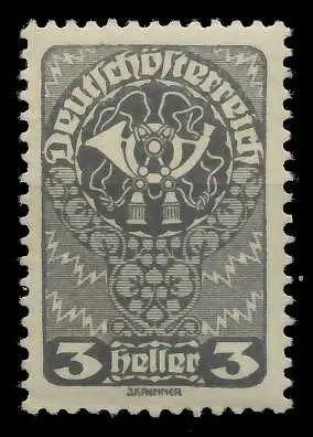 ÖSTERREICH 1919 Nr 255 postfrisch 7A8606