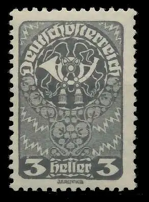 ÖSTERREICH 1919 Nr 255 postfrisch 7A8652