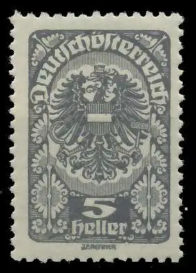 ÖSTERREICH 1919 Nr 257 postfrisch 7A8686