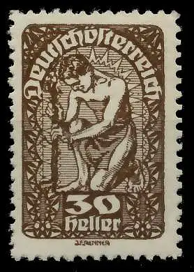 ÖSTERREICH 1919 Nr 267 postfrisch 7A8762