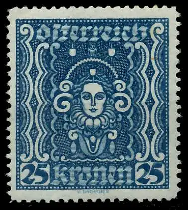 ÖSTERREICH 1922 Nr 399AII postfrisch 7ABE4A