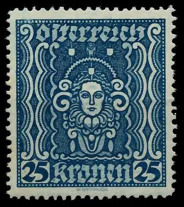 ÖSTERREICH 1922 Nr 399AII postfrisch 7ABEAE