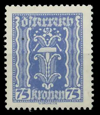 ÖSTERREICH 1922 Nr 376 postfrisch 7AC162