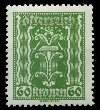 ÖSTERREICH 1922 Nr 375 postfrisch 7AC176