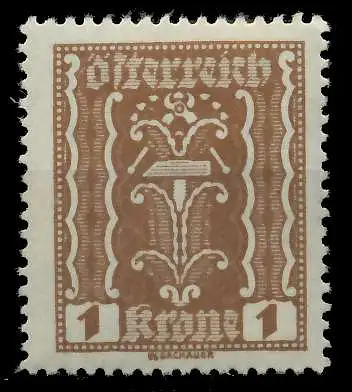 ÖSTERREICH 1922 Nr 361 postfrisch 7AE15A