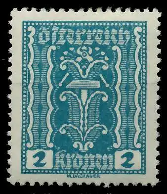 ÖSTERREICH 1922 Nr 362a postfrisch 7AE1D2