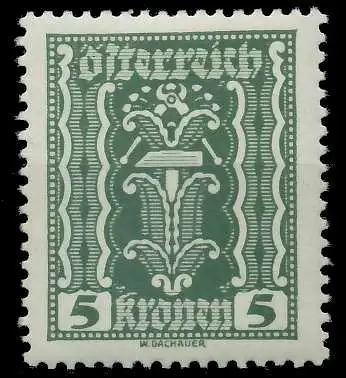 ÖSTERREICH 1922 Nr 365a postfrisch 7AE29E