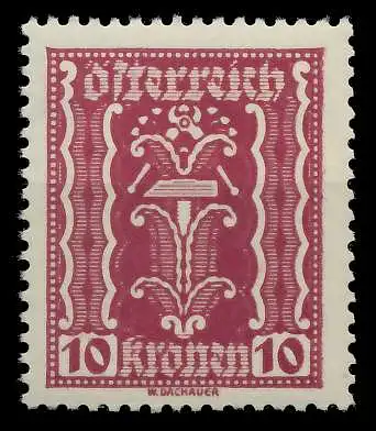 ÖSTERREICH 1922 Nr 367a postfrisch 7AE2EE