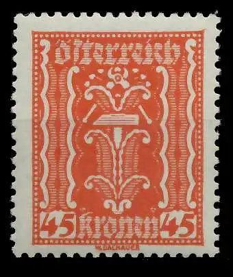 ÖSTERREICH 1922 Nr 373 postfrisch 7AE38E