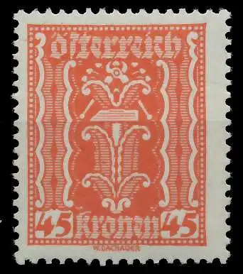 ÖSTERREICH 1922 Nr 373 postfrisch 7AE3BA