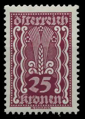 ÖSTERREICH 1922 Nr 371 postfrisch 7AE3BE