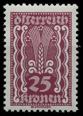 ÖSTERREICH 1922 Nr 371 postfrisch 7AE3EA