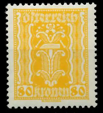 ÖSTERREICH 1922 Nr 377 postfrisch 7AE40A