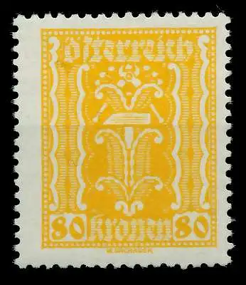 ÖSTERREICH 1922 Nr 377 postfrisch 7AE412