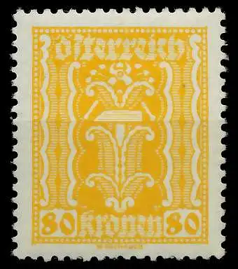 ÖSTERREICH 1922 Nr 377 postfrisch 7AE422