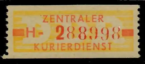 DDR DIENST WERTSTREIFEN Nr 18I H ND postfrisch 7BD10A