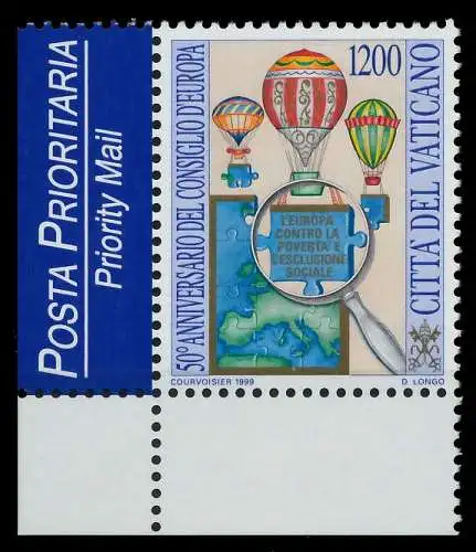 VATIKAN 1999 Nr 1302 postfrisch ECKE-ULI 7C4CE6
