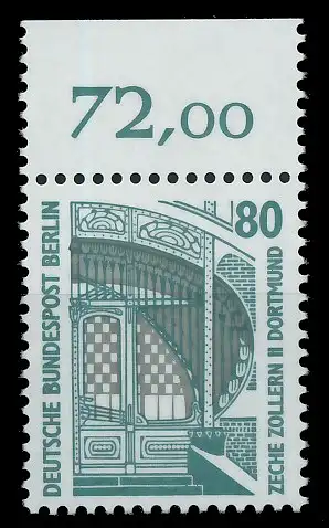 BRD DS SEHENSWÜRDIGKEITEN Nr 1342Au postfrisch ORA 7CF11E