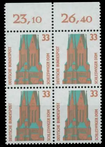 BRD DS SEHENSW Nr 1399u postfrisch VIERERBLOCK ORA 7CFDD6