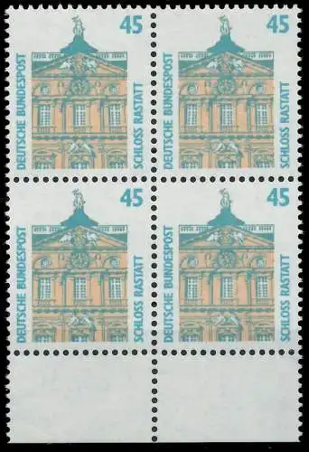 BRD DS SEHENSW Nr 1468u postfrisch VIERERBLOCK URA 7D016E