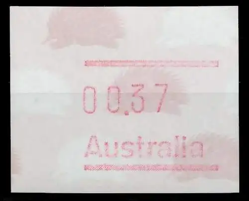 AUSTRALIEN ATM Nr ATM8-037 postfrisch S0171DA